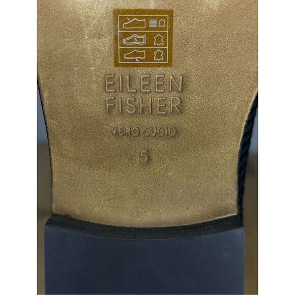 Eileen Fisher Women's Jude Recycled Stretch Knit Ankle‎ Bootie Black Size 5 - Picture 6 of 6